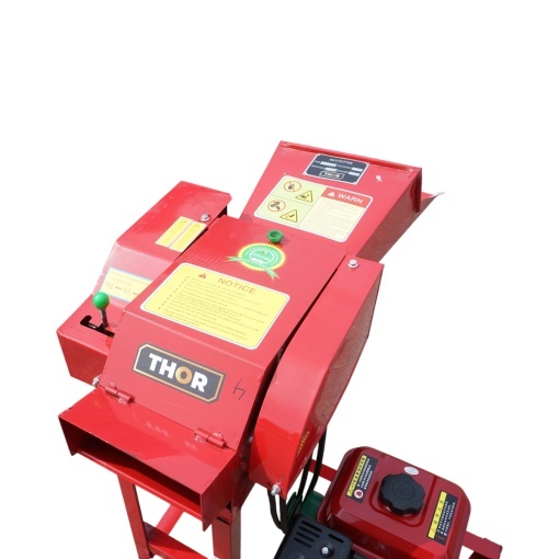 Tocator de lucerna pe benzina 7.5CP, 215cc, capacitate 400 kg/h, 2 trepte tocare, pornire sfoara THOR - Img 7