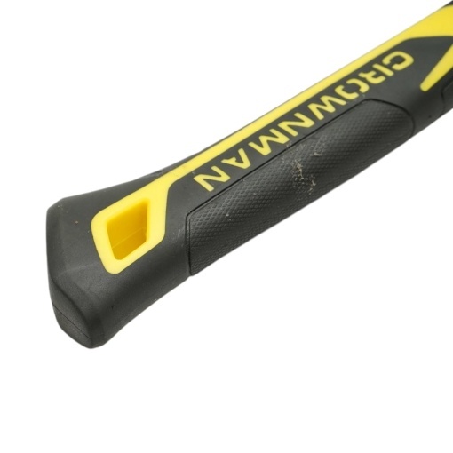 Topor profesional 800g cu lama din otel forjat, coada din fibra de sticla si maner antiderapant TPR Crownman - Img 6