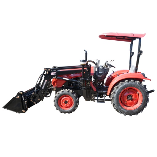 Tractor 35HP 4x4 semicabina cu incarcator frontal KONIG TRAKTOREN 354 - Img 2