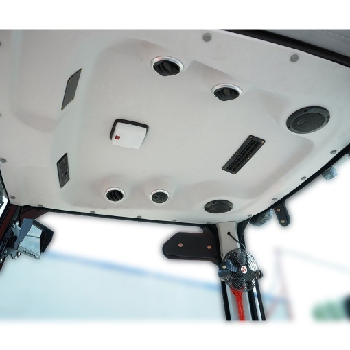 Tractor 4x4 cu cabina 50CP, motor YTO, camere video, roti 6.50-16/11.2-24 KONIG 504 - Img 15