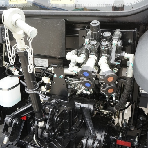 Tractor 50HP 4x4 cu cabina inmatriculabil, aer conditionat, motor Hyundai turbo diesel DM01 LOVOL M504 - Img 15