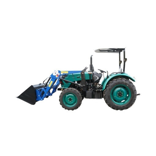 Tractor 60CP 4x4 cu semicabina, incarcator frontal hidraulic, cupa 1400mm KONIG 604 - Img 3