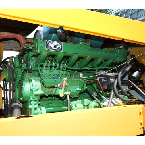 Tractor forestier cu motor DEUTZ 6 cilindri, 100cp, anvelope tari 23.1/26, Punti WOLA 55C - Img 5