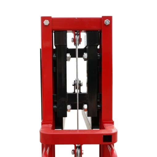Transpalet manual 300kg cu ridicare electrica 12V, inaltime maxima 1.6m, telecomanda wireless - Img 14