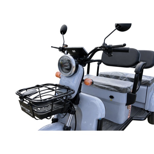 Triciclu electric BRECKNER TRAVEL gri 1000W 60V 20AH - Img 7