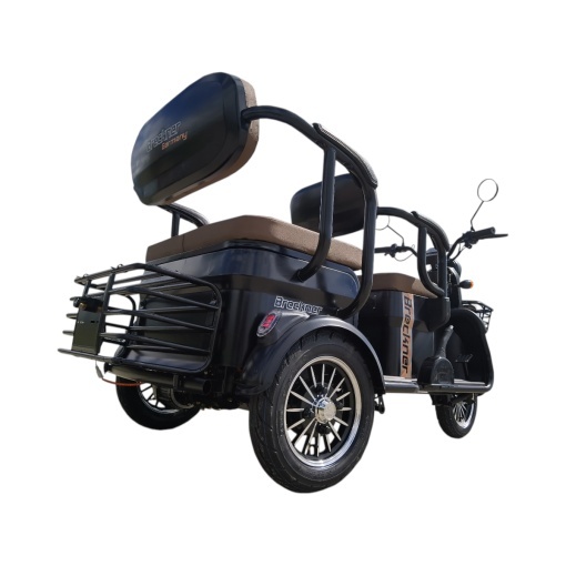 Triciclu electric BRECKNER TRAVEL negru 1000W 60V 20AH - Img 5