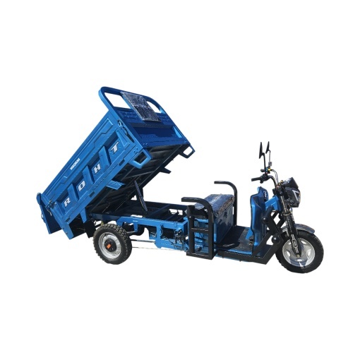 Triciclu electric Thor Magnum2 1200W 60V45Ah basculare hidraulica - Img 2
