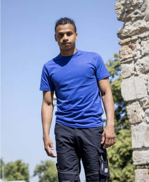 Tricou clasic albastru Lima - Img 2