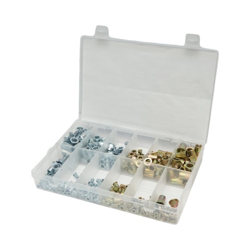Trusa piulite nit cu guler M3-M10 300 piese - Img 4