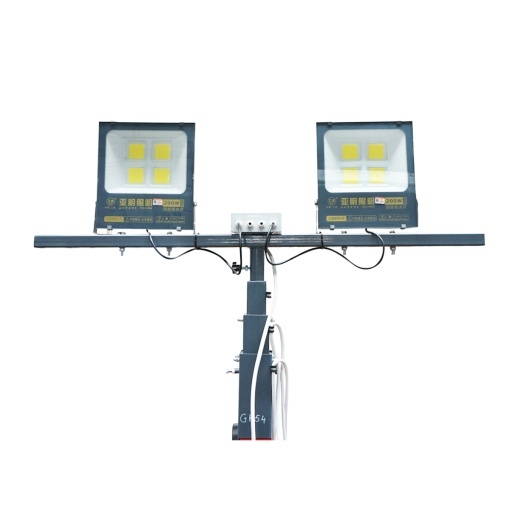 Turn de iluminat LED mobil, telescopic 4x200W 4.5KW inaltime 1800-4800mm cu generator diesel - Img 9