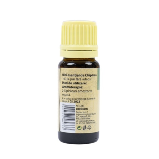 Ulei esential de Chiparos (Cupressus Sempervirens) 100 % pur fara adaos, 10 ml - Img 3