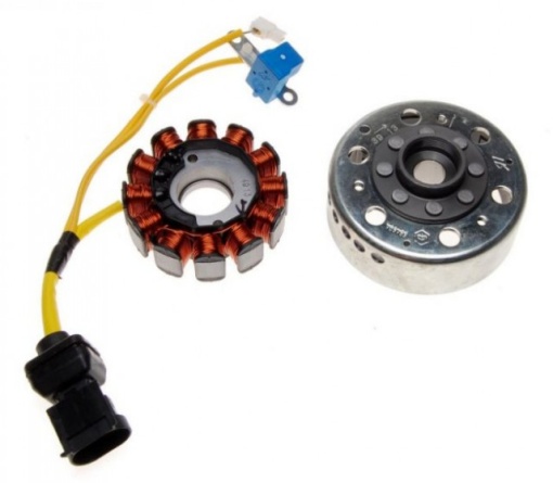 Volanta + magnetou scuter Piaggio Fly 125cc, Gilera Runner 200cc - Img 3