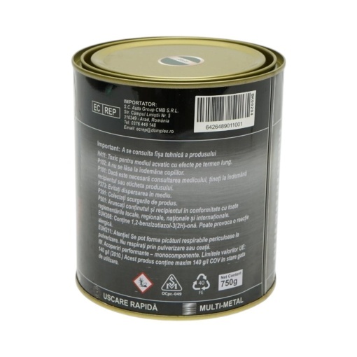 Vopsea email anticoroziva 3 in 1 verde John Deere pentru metal 750g, direct pe rugina, pe baza de apa Breckner Germany - Img 4