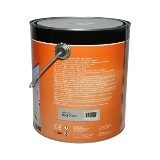 Vopsea email anticoroziva 3 in 1 zinc pe baza de solvent 3.5L, direct pe rugina, interior si exterior Breckner Germany - Img 3