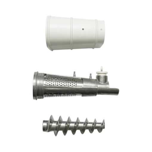 Accesoriu storcator suc de rosii metalic pentru masina de tocat carne - Img 2