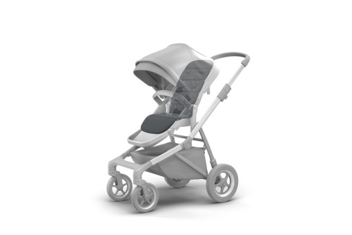 Accesoriu Thule Seat Liner - captuseala pentru scaun carucior Thule Sleek si Thule Spring - Shadow Grey - Img 2