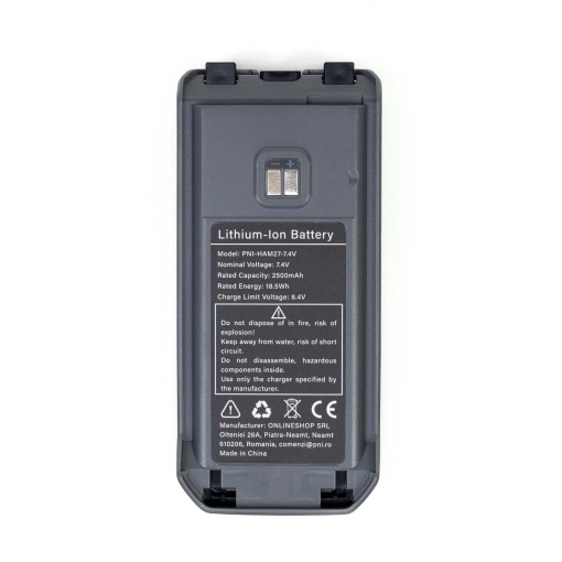 Acumulator PNI PB-HAM27 Li-Ion 2500 mAh pentru scaner PNI HAM27 - Img 3