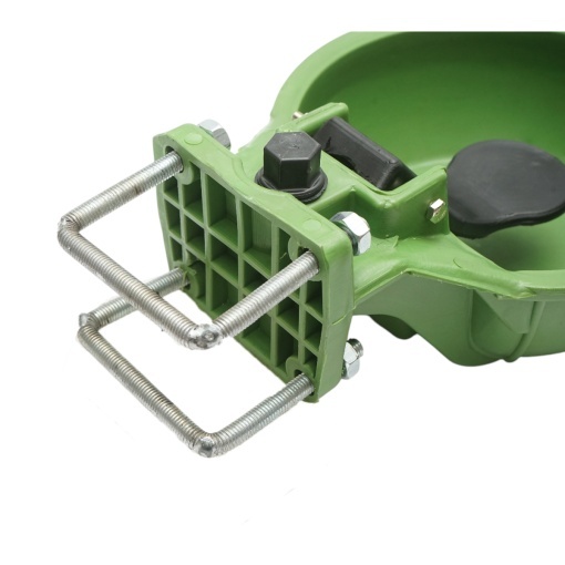 Adapatoare plastic 2L verde ultra rezistenta cu clapeta si accesorii de prindere 300x240x95mm - Img 6