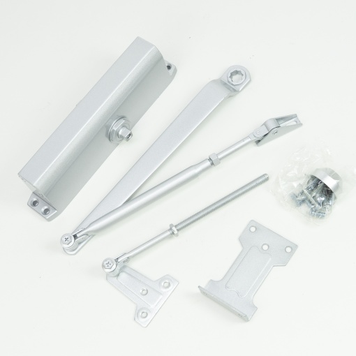 Amortizor usa hidraulic cu brat reglabil PNI AM1500S pentru inchidere usa 100 - 150kg - Img 3