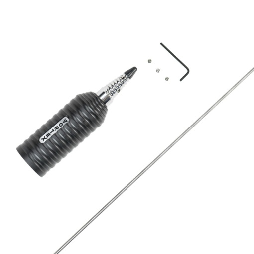 Antena CB LEMM Vortex 3000 PL, 200 cm, 26.2-27.8Mhz, 2500W, fara cablu, fabricata in Italia - Img 5