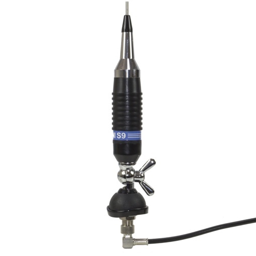 Antena CB PNI S9, 120 cm, cu fluture, cablu RG58 de 4m si reflectometru PNI SWR-300 pentru masurare SWR - Img 5