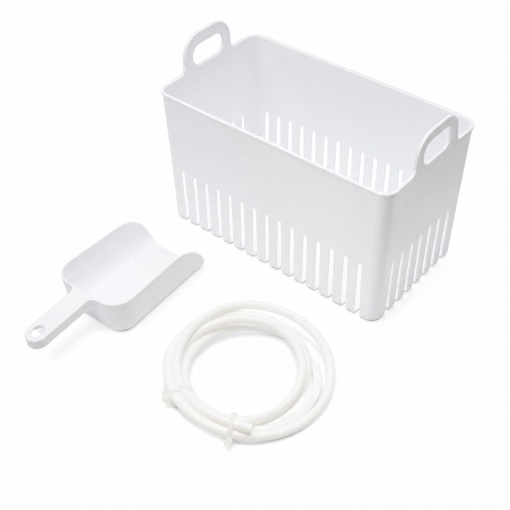Aparat de facut cuburi de gheata inox 20 kg/24h, rezervor apa 2.5L, cos colectare 1.2kg, autocuratare, afisaj digital - Img 13