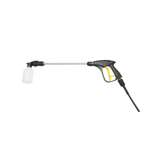 Aparat de spalat cu presiune 800W, 220V, 40 bar, debit 5 L/min cu pistol, rezervor spuma si furtun 7m Breckner Germany - Img 13