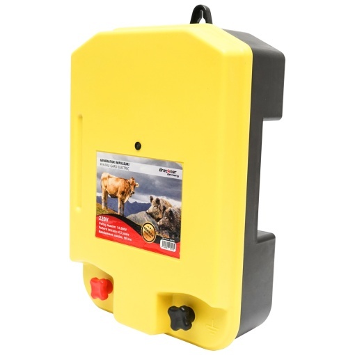 Aparat generator de impulsuri 220V 4.5 Joule, 50Km pentru gard electric Breckner Germany - Img 2