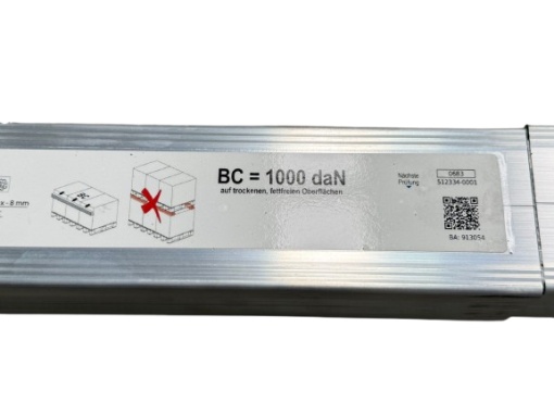 Bara fixare telescopica aluminiu 2400-2520 mm 1000daN - Img 2