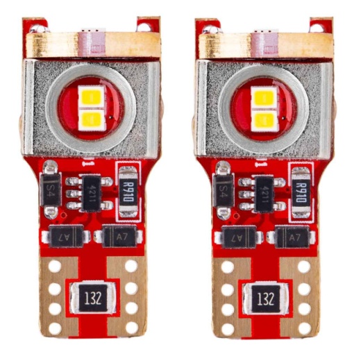 BEC LED CANBUS 2016 6SMD T10 W5W W10W alb 23/34V