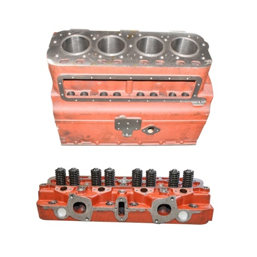 Bloc motor pe cuzinet/inel cu chiulasa asamblata pentru tractor UTB U-650 103.01.066 / 110.02.909 - Img 2