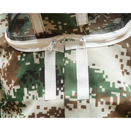 Bluza apicola tip camuflaj marimea XL cu masca protectie - Img 6