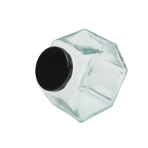 Borcan din sticla cu capac pentru miere 500ml - Img 2