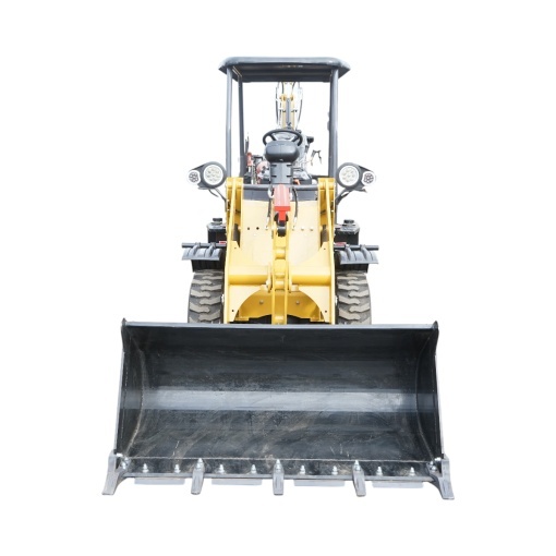 Buldoexcavator articulat compact 2.5T, motor diesel 52CP, adancime sapare 1600mm, cupa frontala si brat excavare spate THOR - Img 3