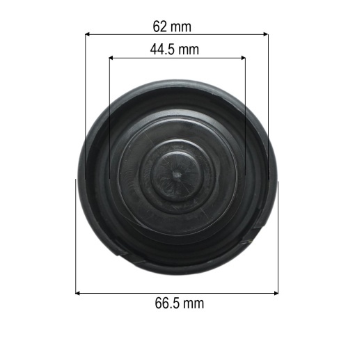 Buson rezervor combustibil cu 2 chei Volvo, Audi 44.5mm cod OEM 191201551A - Img 2