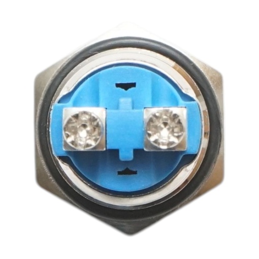 Buton pornire metalic rosu 12-24V/10A universal ON/OFF 16x19.2mm - Img 4
