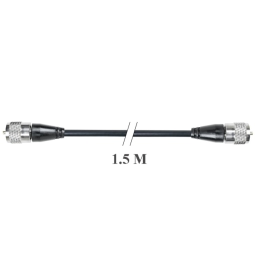 Cablu de legatura PNI R150 cu mufe PL259 lungime 1.5m - Img 6