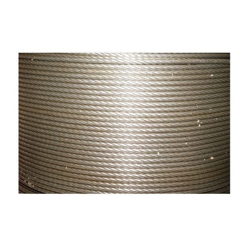 Cablu troliu otel 6x25 fi 12mm batut cu inima metalica 980m/rola - Img 3