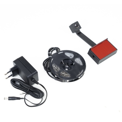 Camera si banda LED PNI TV Light One pentru lumina ambientala TV, 1080P, banda LED 4.8 m, RGB, control din Tuya Smart - Img 8