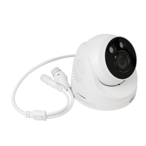 Camera supraveghere video PNI IP505J POE, 5MP, dome, 2.8mm, pentru exterior, alb - Img 3