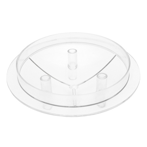 Capac transparent bidon 40L cu 3 iesiri pentru aparat de muls vaci Breckner Germany - Img 3