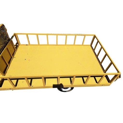 Carucior platforma electrica transport marfa cu bancheta si obloane 1200W, 60V, 2.5x1.25m sarcina maxima 1000Kg THOR - Img 7