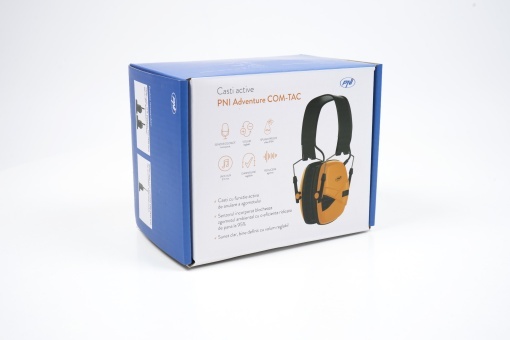 Casti active PNI Adventure COM-TAC pentru ajustarea automata a sunetului la vanatoare in poligon sau cu scop militar - Img 5
