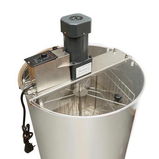 Centrifuga electrica 220V apicola, extractor miere din inox cu 4 rame - Img 4