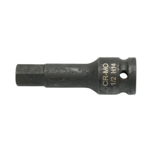 Cheie tubulara de impact bit hexagonal H14, 78mm, patrat 1/2 inch Cr-Mo Breckner Germany - Img 3