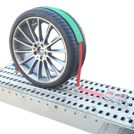 Chinga auto 2.5m - carlige rotative - (banda 5 cm)