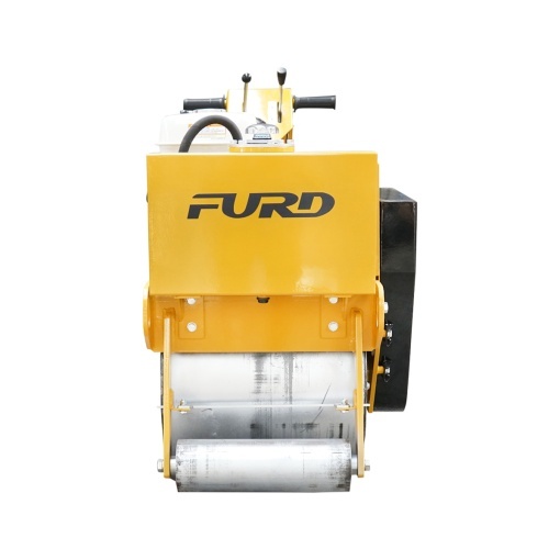 Cilindru compactor 200kg cu tamburi 450mm si motor benzina HONDA GX160 5.5CP, pornire manuala - Img 5
