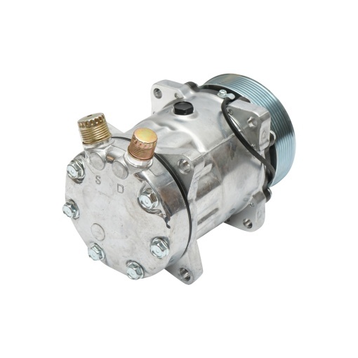 Compresor clima A/C Mercedes Sprinter, Case IH, Fiat, Ford, New Holland cod OEM 82016158, 87709786, 82008689, 82002069, 81866263 - Img 4
