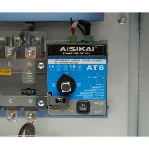 Comutator automat de transfer ATS 125A, 400V, 4P pentru generator electric 110KVA - Img 4