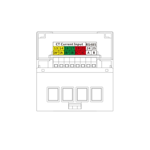Contor electronic bidirectional trifazat Huawei Smart Meter DTSU666-H 250A pentru monitorizare energie invertoare solare - Img 6